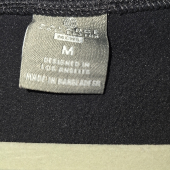 Balanced Collection Purple Half Zip Pullover Medium Kangaroo Pocket soft inside - Picture 4 of 6